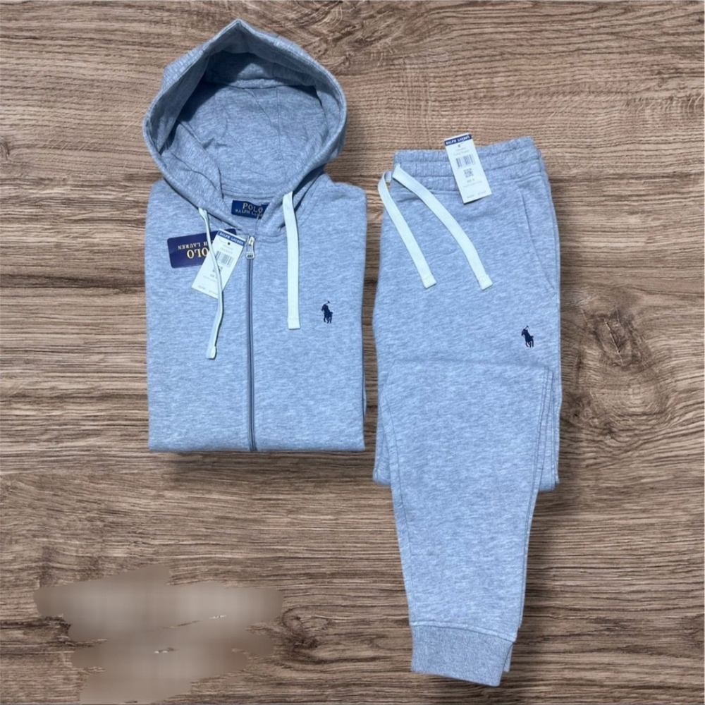 Polo Men Tracksuit-light  Gray- BRAND NEW